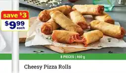 M&M Meat Shops Cheesy Pizza Rolls offer
