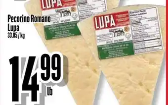 Bonanza Pecorino Romano Lupa offer