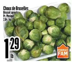 Bonanza Brussel sprouts offer