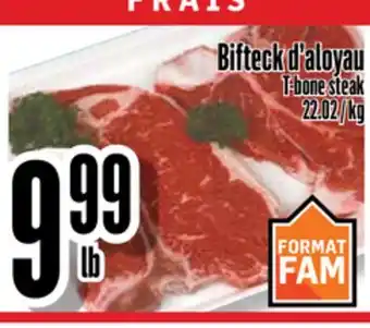 Bonanza Bifteck d'aloyau offer