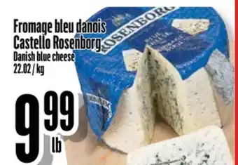 Bonanza Fromage bleu danois Castello Rosenborg offer