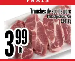 Bonanza Tranches de soc de porc offer
