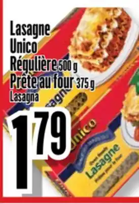 Bonanza Lasagne Unico offer