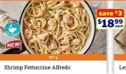 M&M Meat Shops Shrimp Fettuccine Alfredo offer