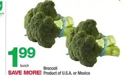 Highland Farms Broccoli offer