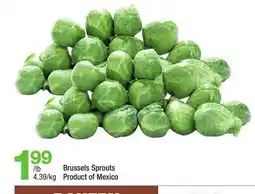 Highland Farms Brussels Sprouts offer