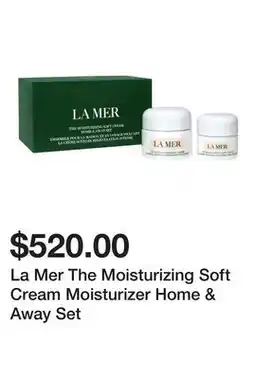 Sephora La Mer The Moisturizing Soft Cream Moisturizer Home & Away Set offer