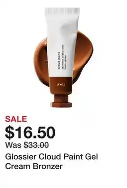 Sephora Glossier Cloud Paint Gel Cream Bronzer offer
