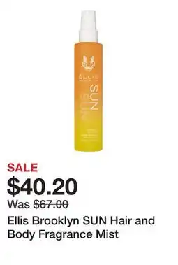 Sephora Ellis Brooklyn SUN Hair and Body Fragrance Mist offer