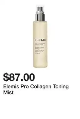 Sephora Elemis Pro Collagen Toning Mist offer