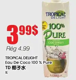 Btrust Supermarket TROPICAL DELIGHT Eau De Coco 100 % Pure offer