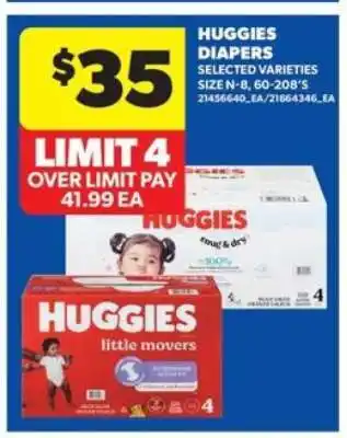 Real Canadian Superstore Huggies Diapers offer