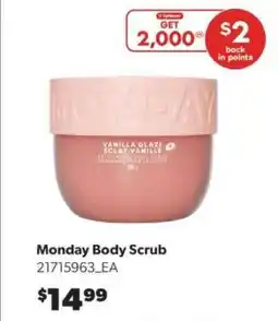 Real Canadian Superstore Monday Body Scrub offer