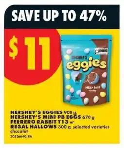 No Frills Hershey's Eggies offer