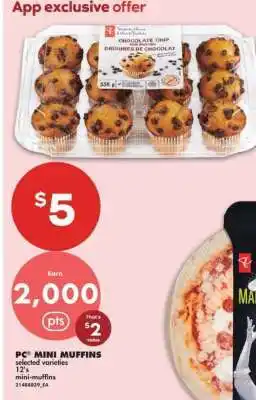 No Frills PC MINI-MUFFINS offer