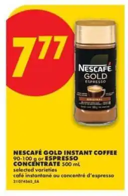 No Frills NESCAFÉ GOLD INSTANT COFFEE offer