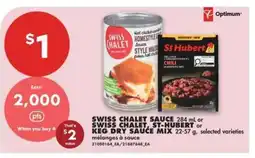 No Frills SWISS CHALET SAUCE or SWISS CHALET, ST-HUBERT or KEG DRY SAUCE MIX offer