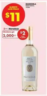 Real Canadian Liquorstore Mandorla Pinot Grigio offer