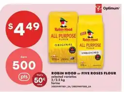 No Frills ROBIN HOOD or FIVE ROSES FLOUR offer