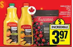 Food Basics Irresistible Fruit & Orange Juice offer