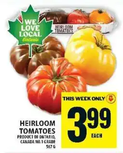 Food Basics HEIRLOOM TOMATOES offer