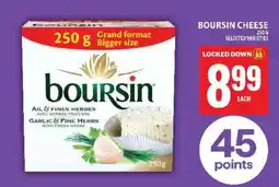 Food Basics Boursin Cheese offer