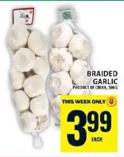 Food Basics Braided Garlic offer