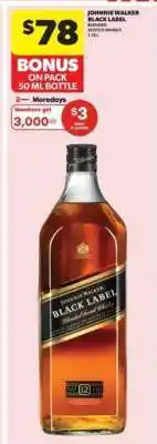 Real Canadian Liquorstore Johnnie Walker Black Label offer