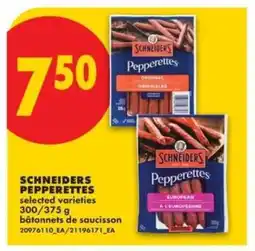 No Frills Schneiders Pepperettes offer