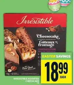 Food Basics Irresistible Assorted Cheesecake offer