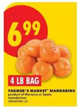 No Frills FARMER'S MARKET MANDARINS offer