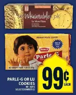 Food Basics Parle G or LU Cookies offer