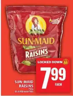 Food Basics SUN‑MAID RAISINS offer