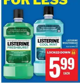 Food Basics LISTERINE MOUTHWASH offer