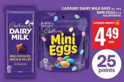 Food Basics Cadbury Dairy Milk Bars / Mini Eggs offer