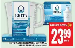 Food Basics Brita Water Filtration System offer