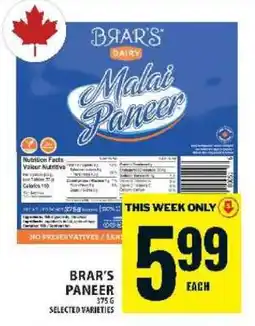 Food Basics BRAR'S Paneer offer
