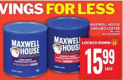 Food Basics MAXWELL HOUSE GROUND COFFEE offer