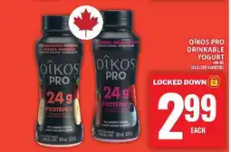 Food Basics Oikos PRO Drinkable Yogurt offer