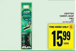 Food Basics Swiffer Sweep+Mop Pro offer