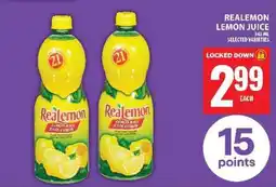 Food Basics REALEMON LEMON JUICE offer