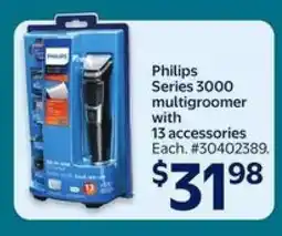Walmart Philips Series 3000 MultiGroomer offer