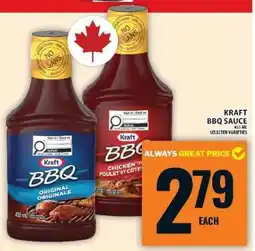Food Basics Kraft BBQ Sauce offer