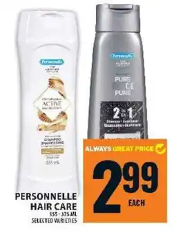 Food Basics Personnelle Hair Care offer