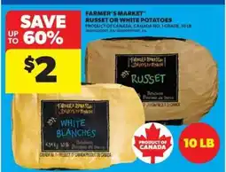 Real Canadian Superstore Farmer's Market Russet or White Potatoes offer