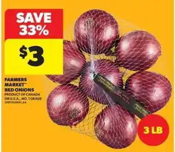Real Canadian Superstore Farmers Market Red Onions offer