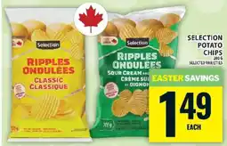 Food Basics SELECTION POTATO CHIPS offer
