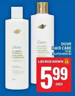 Food Basics Dove Hair Care offer