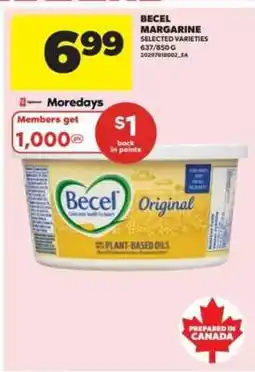 Real Canadian Superstore BECEL MARGARINE offer