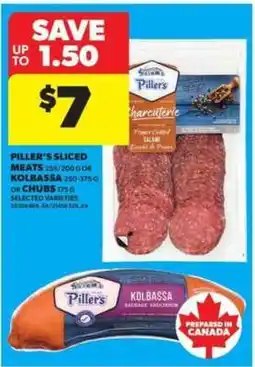 Real Canadian Superstore Piller's Sliced Meats or Kolbassa offer